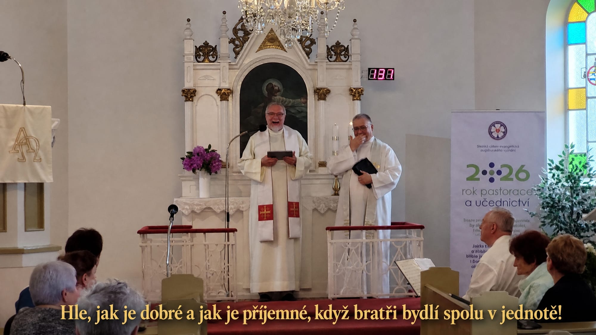 Návštěva ve sboru  SCEAV - Prostřední Suchá