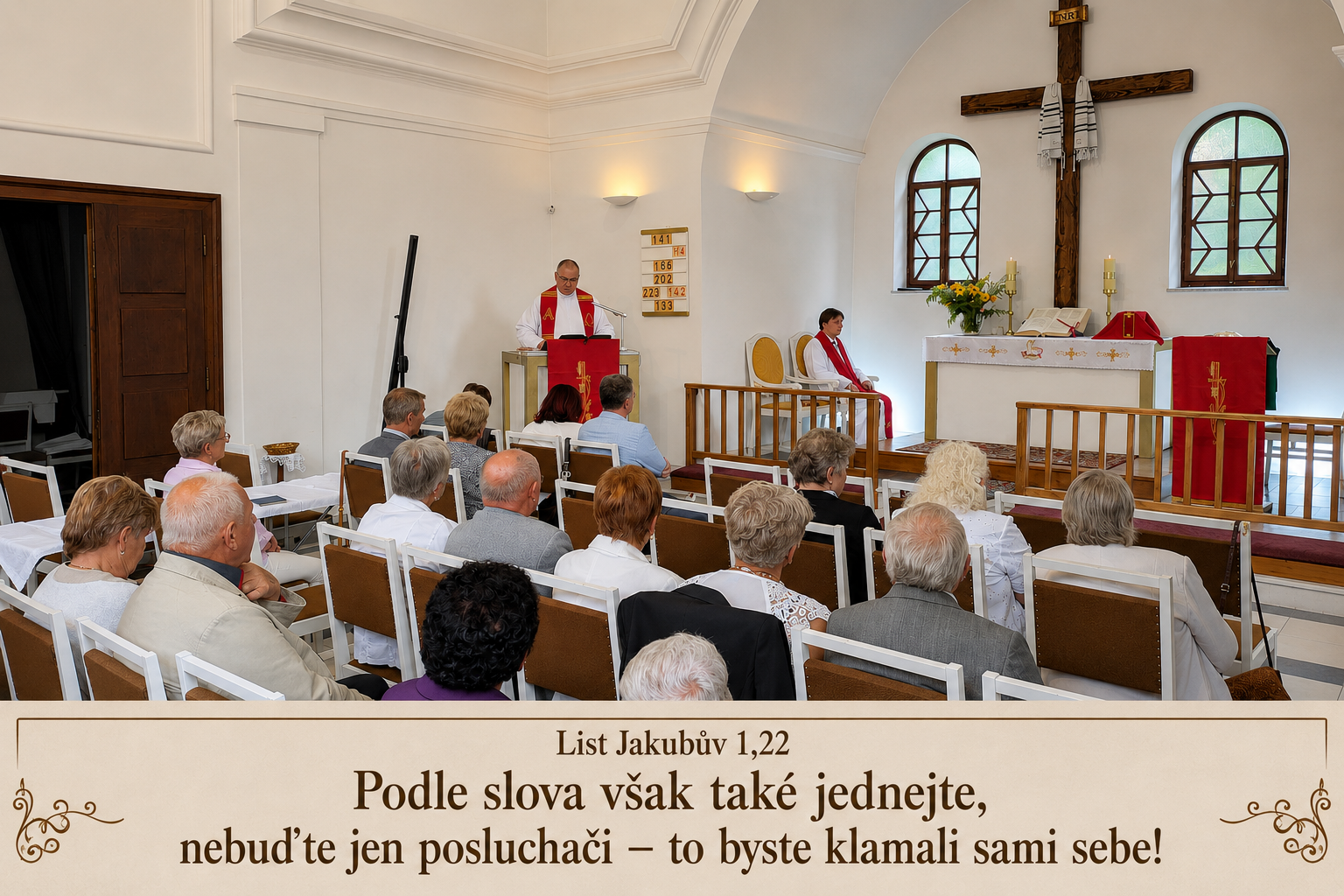 Bohoslužba Hradeckého a Českotěšínského sboru